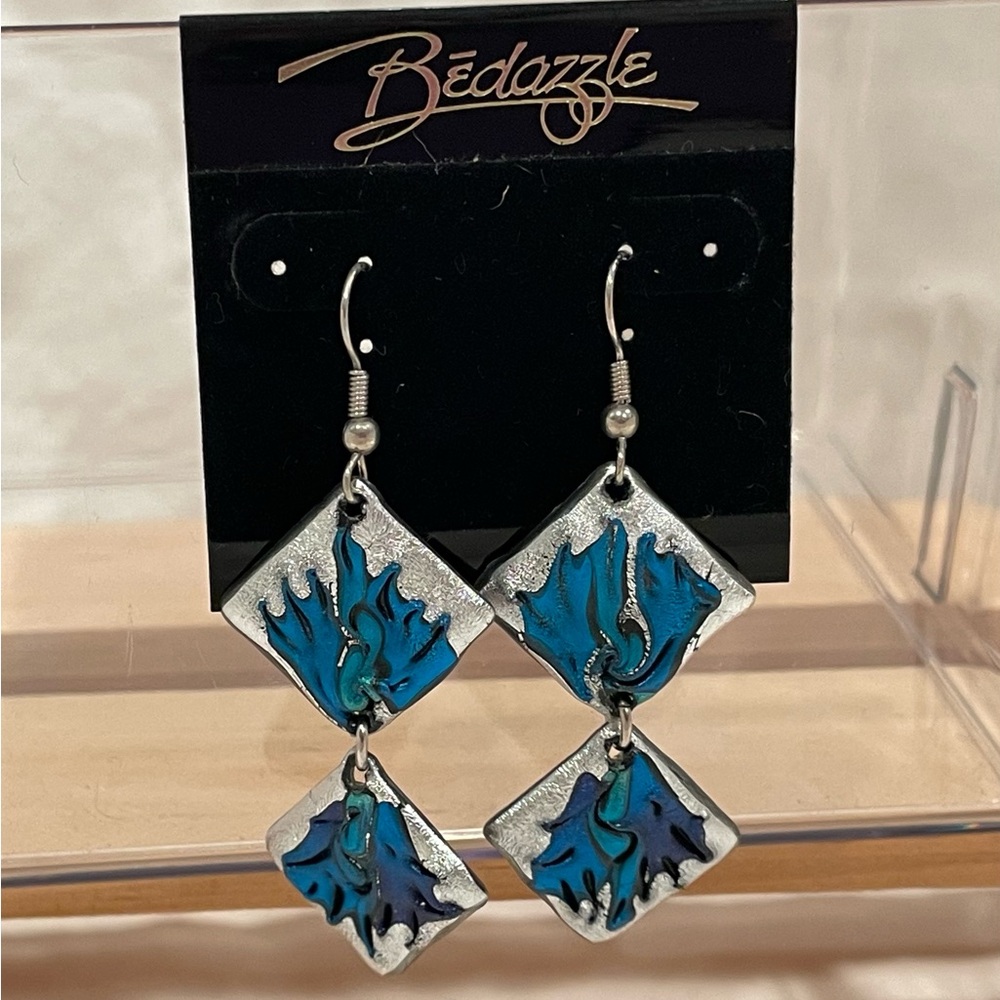 💥3/$50 NEW Artisan Polymer Clay Hand Crafted Pierced Hook Drop Dangle Earrings